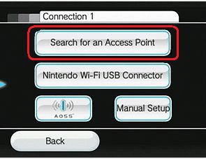 Search for an Access Point